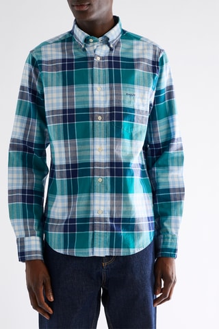 Camisa em algodão biológico - Verde