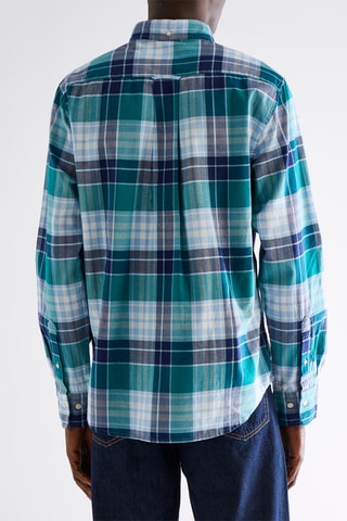 Camisa em algodão biológico - Verde