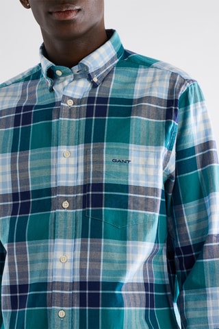 Camisa em algodão biológico - Verde