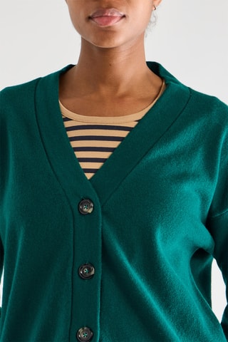 Casaco em lã - Verde