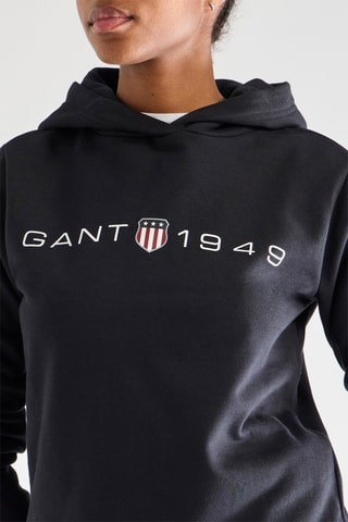 Camisola com capuz - Preto