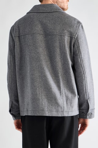 Casaco em lã - Cinzento