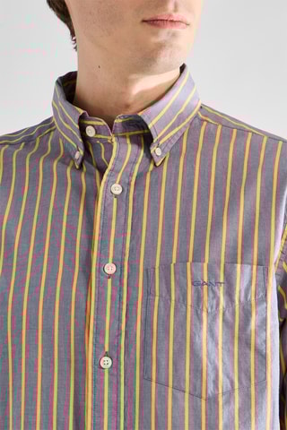 Camisa em algodão biológico - Cinzento