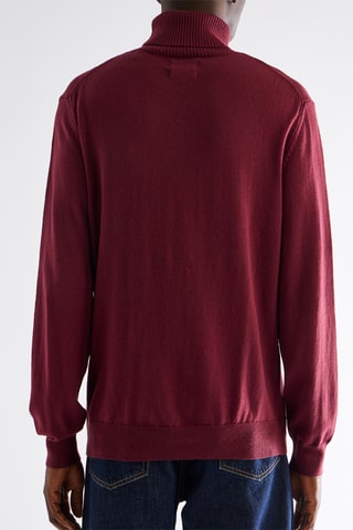 Camisola em lã - Bordô