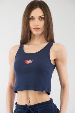 Crop top Sartoria - Azul