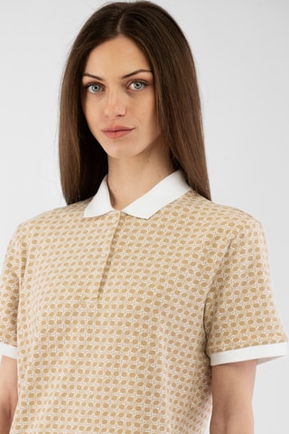 Vestido-polo Sartoria - Bege