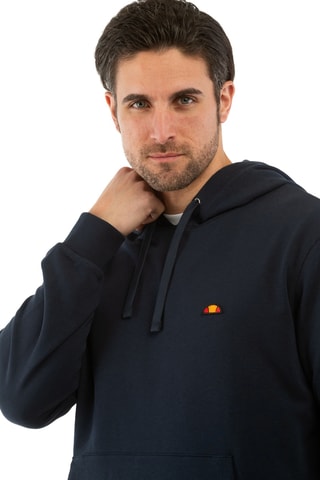 Sweat com capuz Patch - Azul-escuro