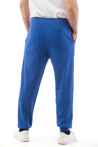 Calças Patch - Azul