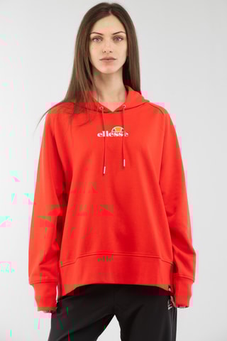 Sweat com capuz - Vermelho