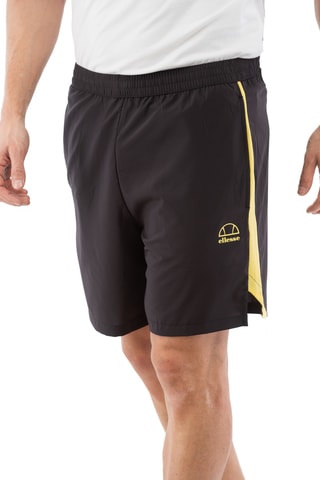 Calções Match - Preto e amarelo