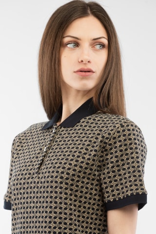 Vestido-polo Sartoria - Azul