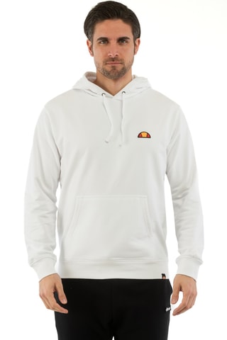 Sweat com capuz Patch - Branco