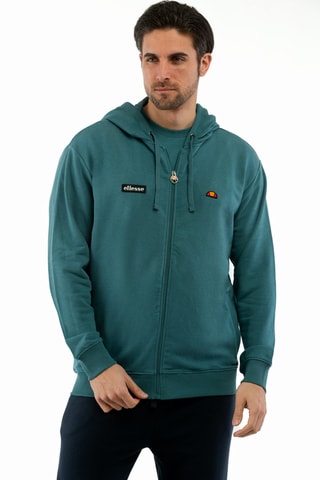 Sweat com capuz Patch - Azul-pato