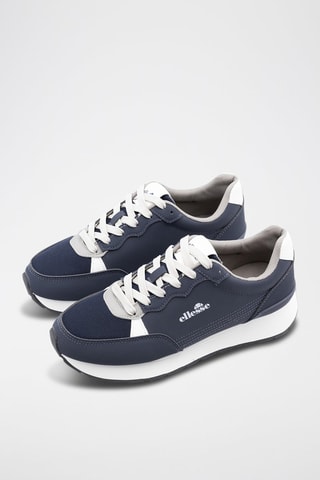 Sneakers em nobuck - Azul