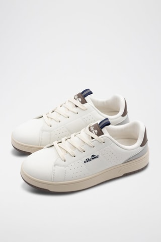 Sapatilhas - Branco e camel