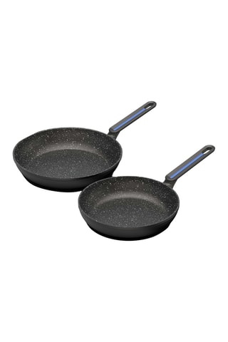 2 padelle in alluminio forgiato 24/28 cm - 1,7 l