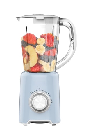 Frullatore - 1,5 l - 500 W - 2 velocità - Blu