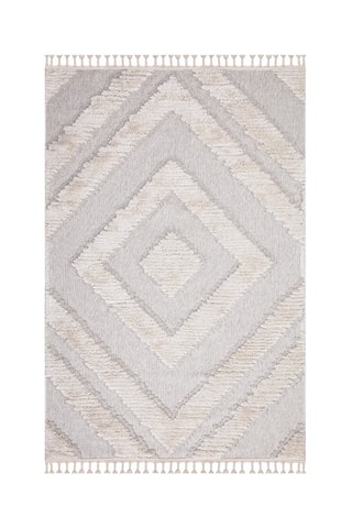 Tapis Valencia 813 -  Crème et gris