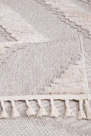 Tapis Valencia 813 -  Crème et gris