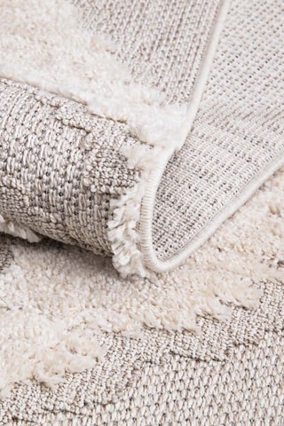 Tapis Valencia 813 -  Crème et gris