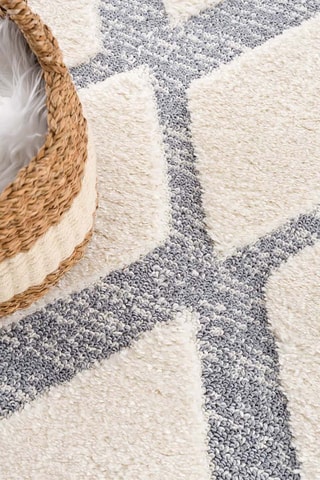 Tapis Focus 4497 - Gris et crème