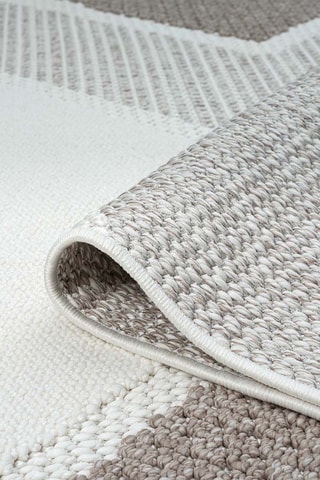 Tapis Lindo 8877 - Beige et gris