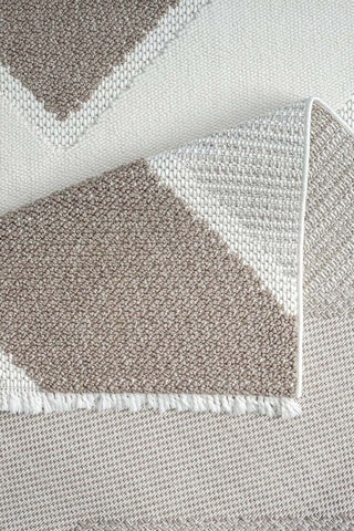 Tapis Lindo 8877 - Beige et gris