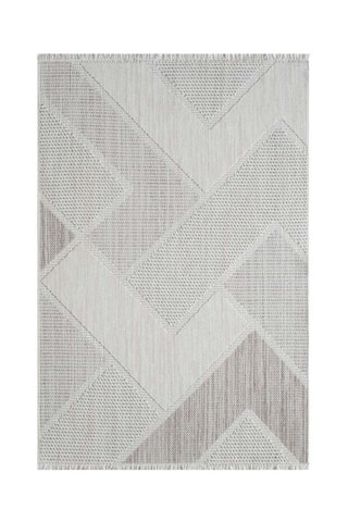 Tapis Lindo 8877 - Crème et gris