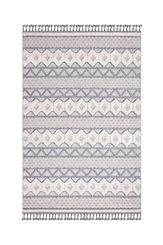 Tapis Valencia 728 - Gris et crème
