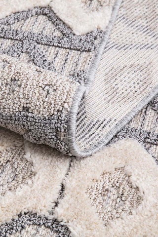 Tapis Valencia 728 - Gris et crème