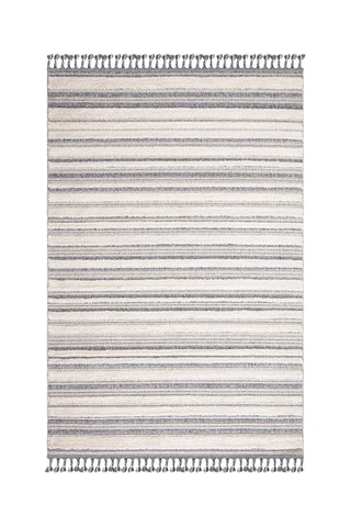 Tapis Valencia 807 - Crème et gris