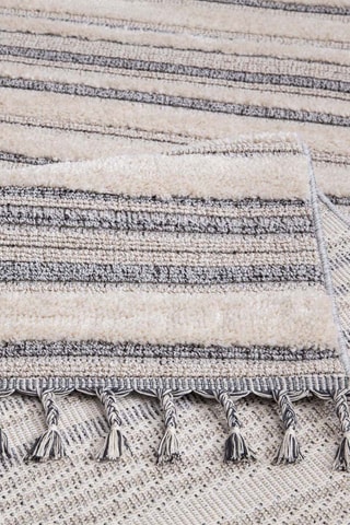 Tapis Valencia 807 - Crème et gris