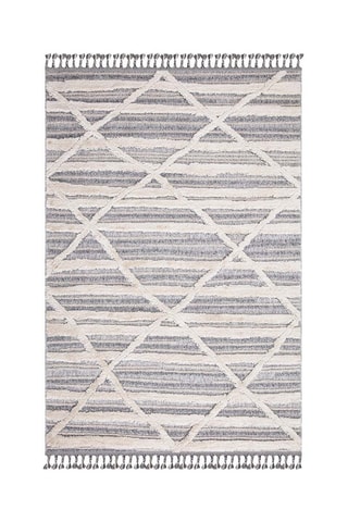 Tapis Valencia 810 - Crème et gris
