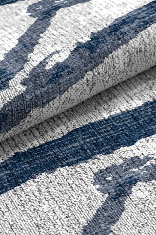 Tapis Jibra - Gris et bleu