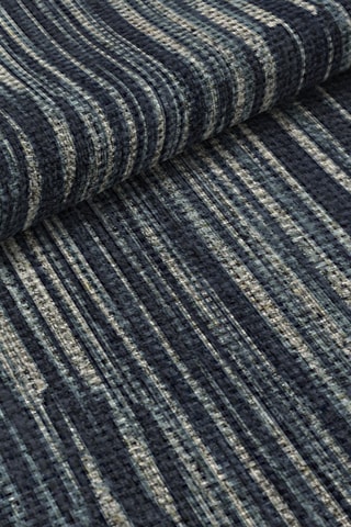 Tapis Sauc - Bleu marine et blanc