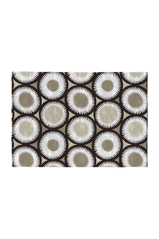 Tapis Garda-417 - Blanc et marron
