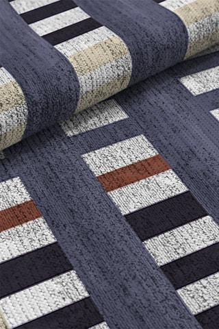 Tapis Munich-417 - Bleu foncé