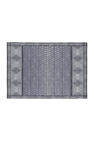 Tapis Steinar-417 - Bleu et gris