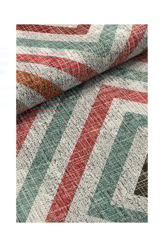 Tapis Viena-417 - Blanc et vert