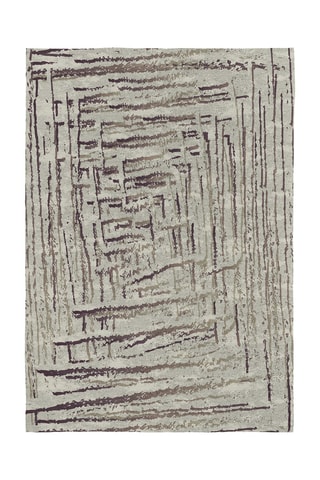 Tapis Kaos - Beige et marron