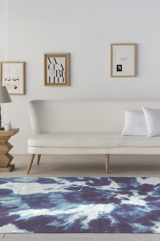 Tappeto Azuri - Grigio e blu