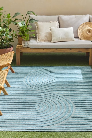 Tapis Santorini Turquoise