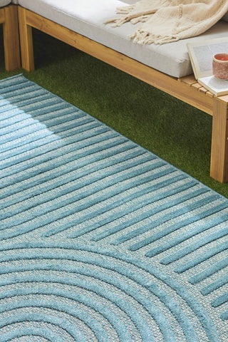 Tapis Santorini Turquoise