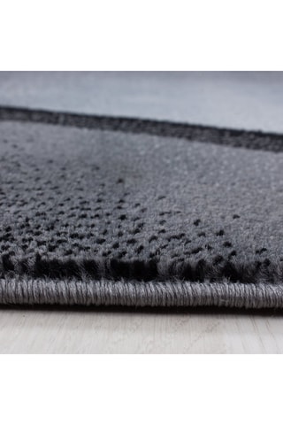 Tapis Plus - Noir et gris
