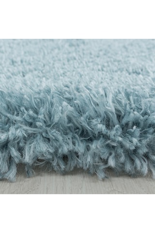 Tapis Fluffy  - Bleu