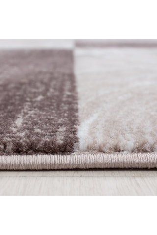 Tapis Parma - Marron et beige