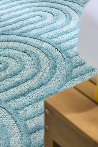 Tapis Santorini Turquoise