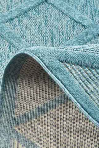 Tapis Santorini - Turquoise