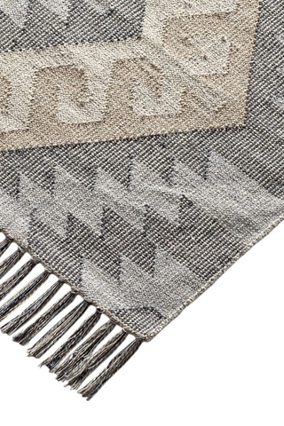 Tapis Chandia - Gris et bleu