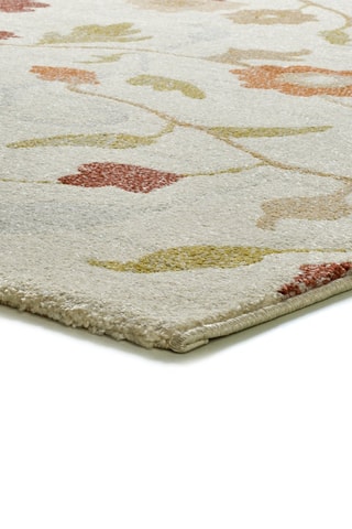 Tapis Tamaris - Gris clair et orange